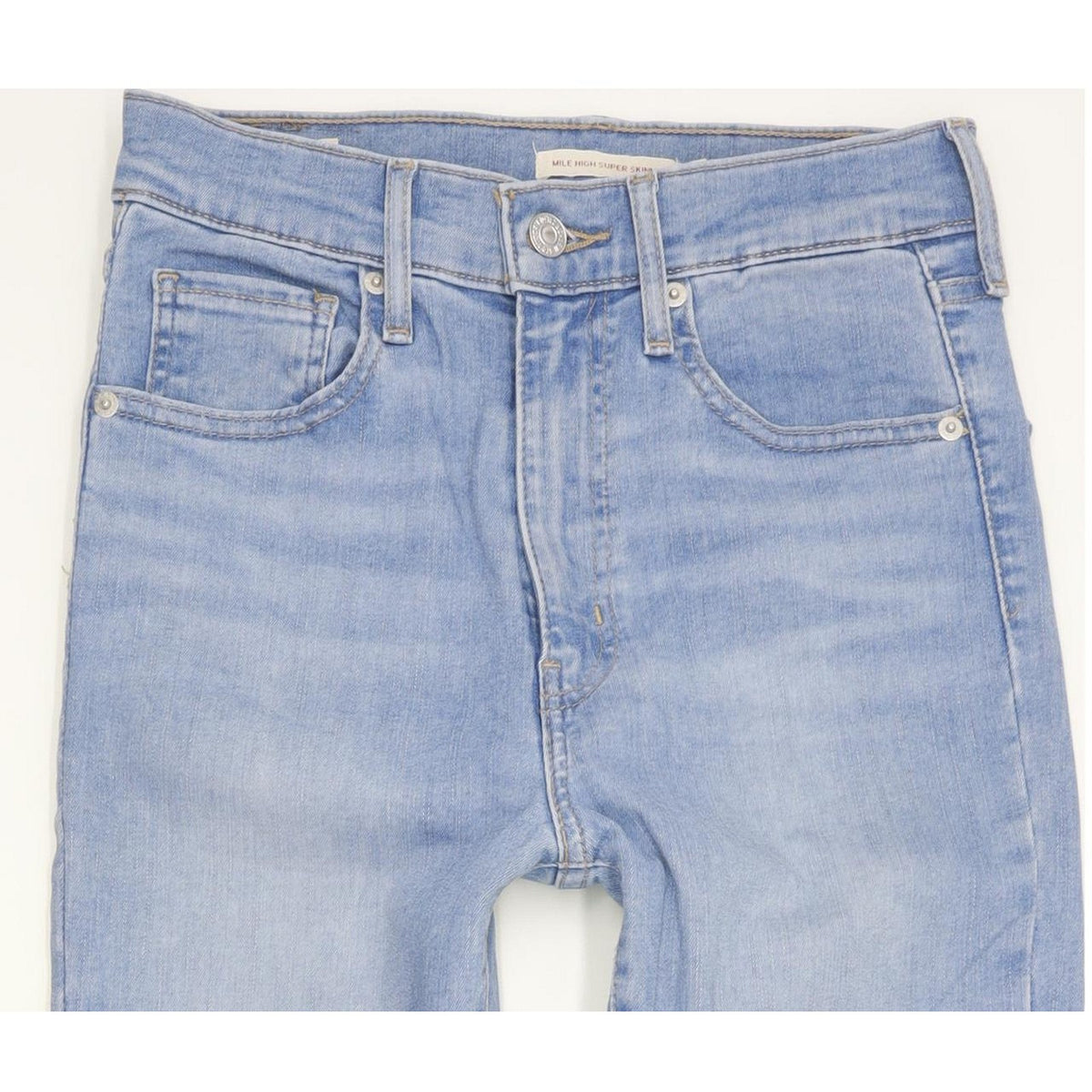 Levi's Mile Blue Skinny Slim Stretch Jeans High Waisted W27 L29