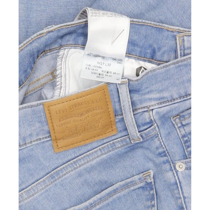Levi's Mile Blue Skinny Slim Stretch Jeans High Waisted W27 L29