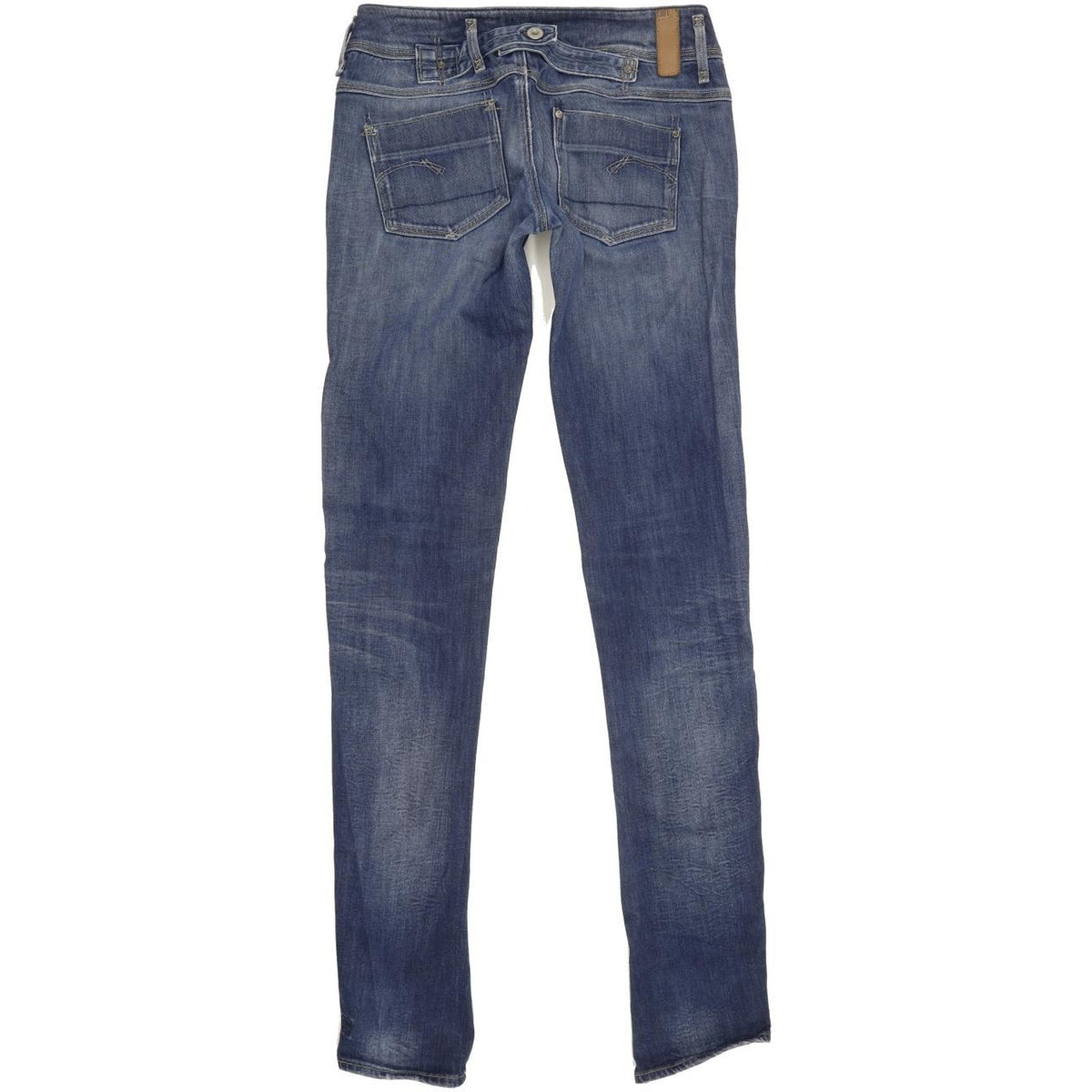 G-Star Cube Women Blue Skinny Slim Stretch Jeans W29 L35