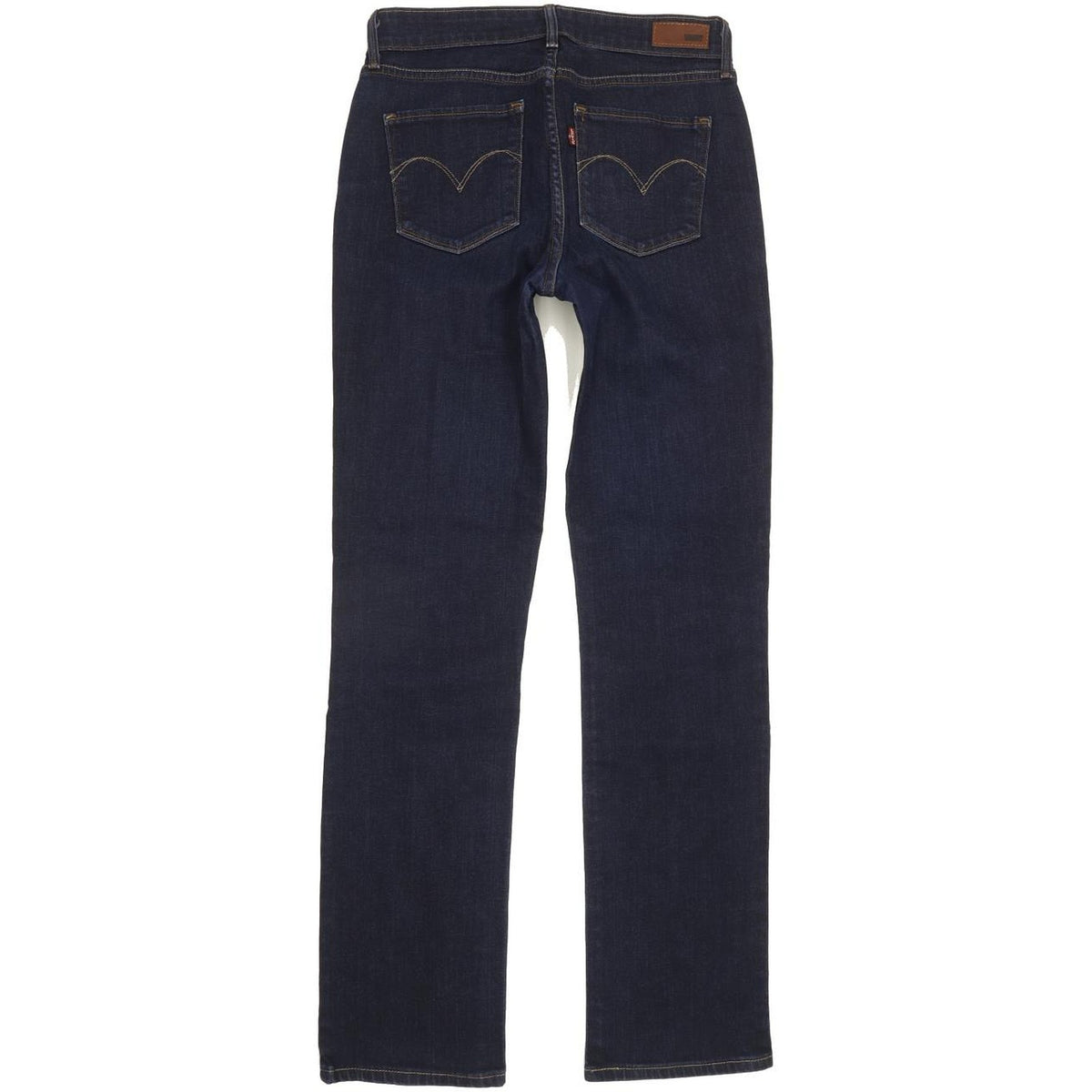 Levi's Demi Curve Women Blue Straight Slim Stretch Jeans W28 L31