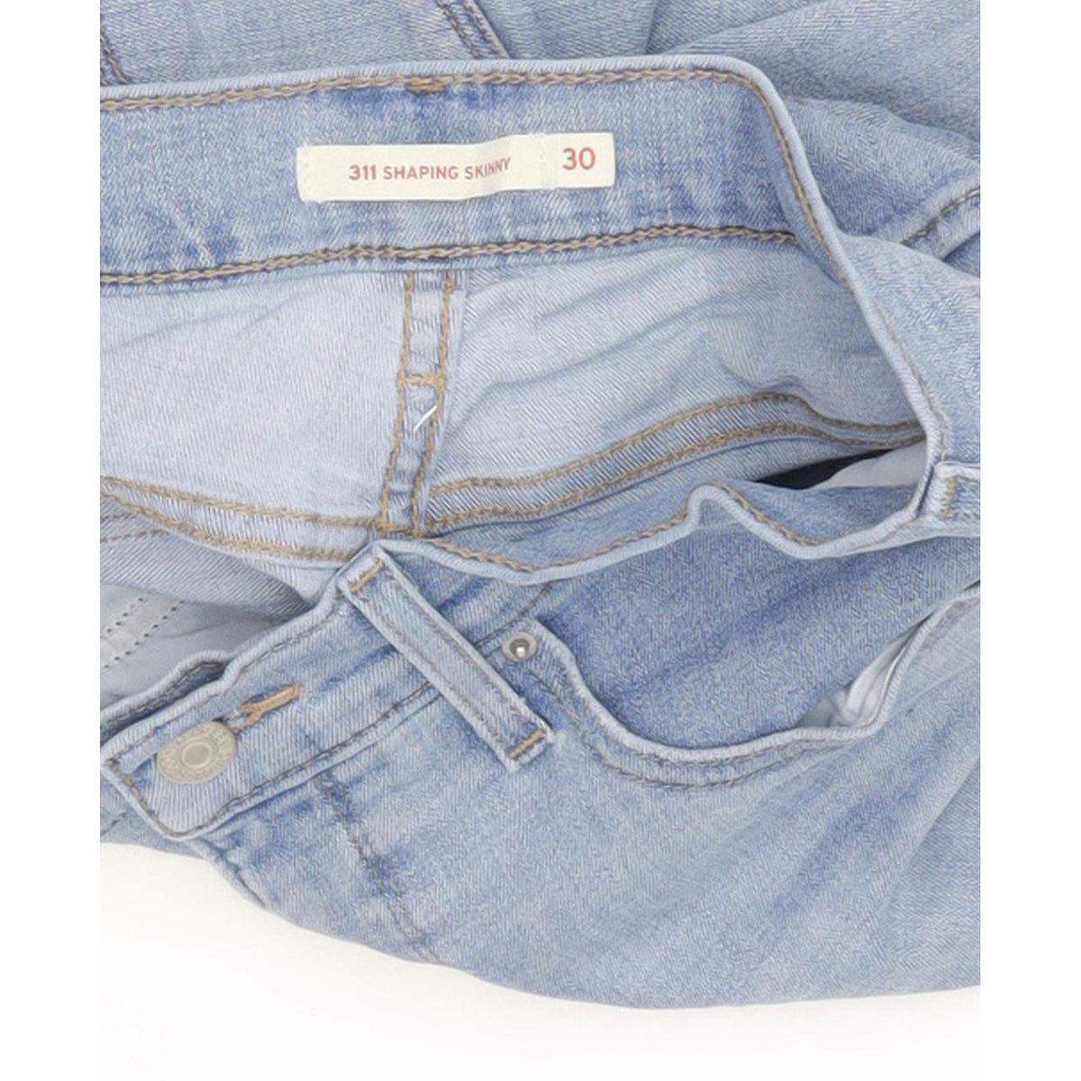 Levi's 311 Shaping Women Blue Skinny Slim Stretch Jeans W30 L31
