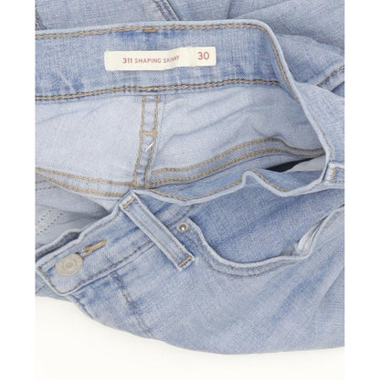 Levi's 311 Shaping Women Blue Skinny Slim Stretch Jeans W30 L31