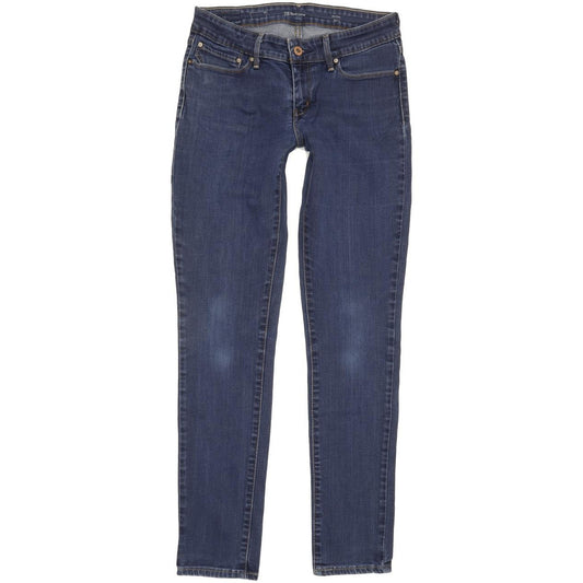 Levi's Demi Curve Women Blue Skinny Slim Stretch Jeans W28 L30