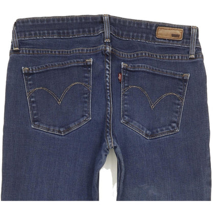 Levi's Demi Curve Women Blue Skinny Slim Stretch Jeans W28 L30