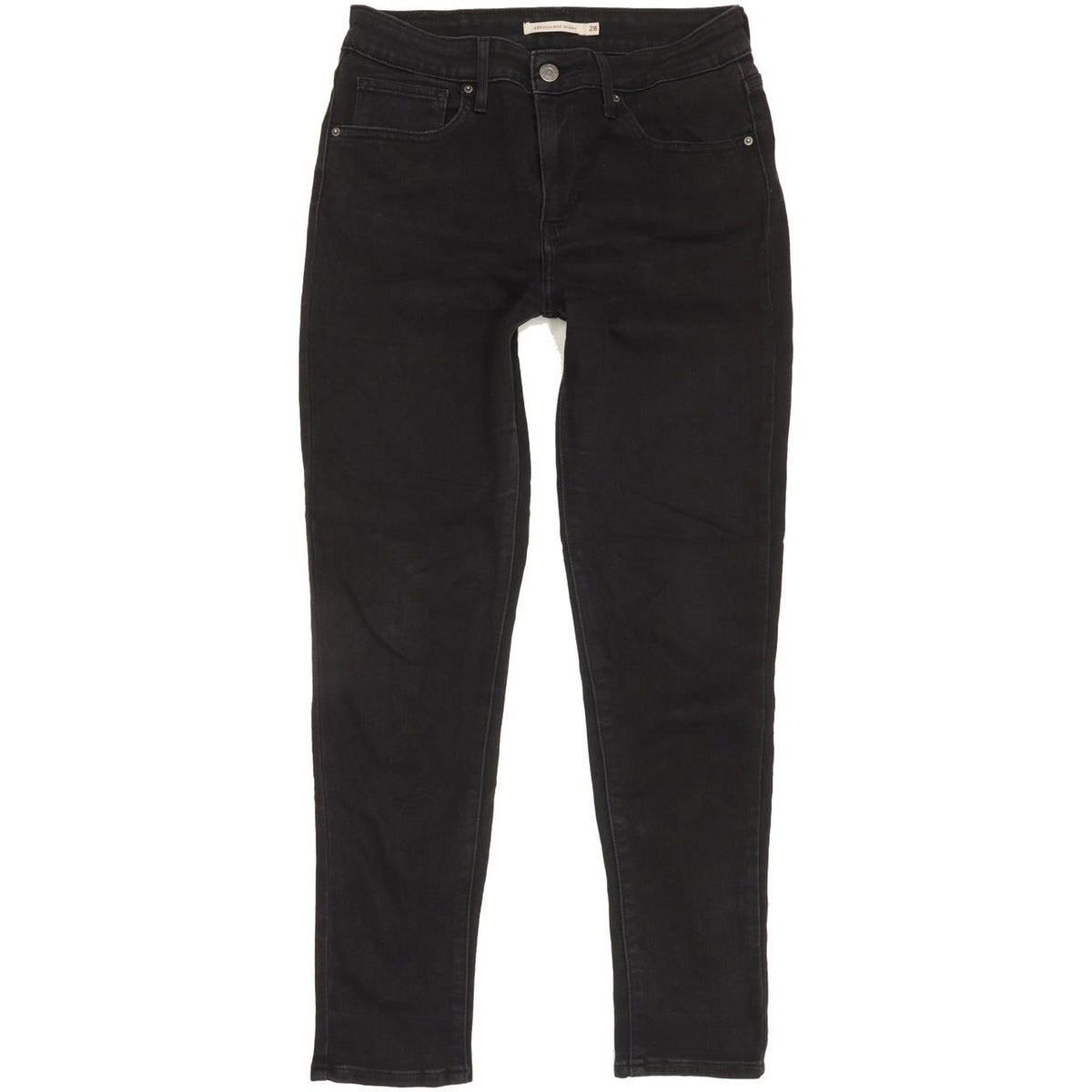 Levi's 721 Women Black Skinny Slim Stretch Jeans W28 L27