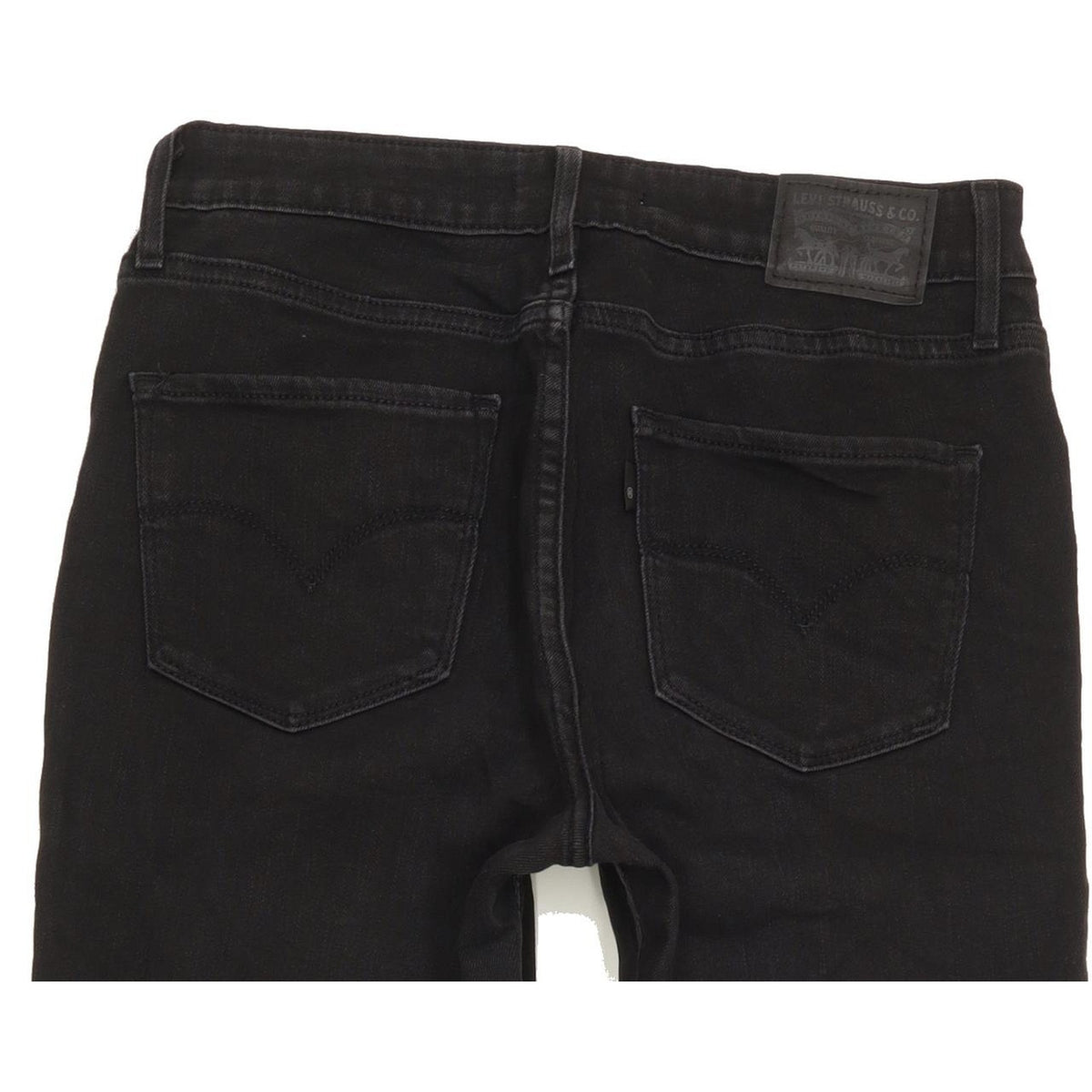 Levi's 721 Women Black Skinny Slim Stretch Jeans W28 L27