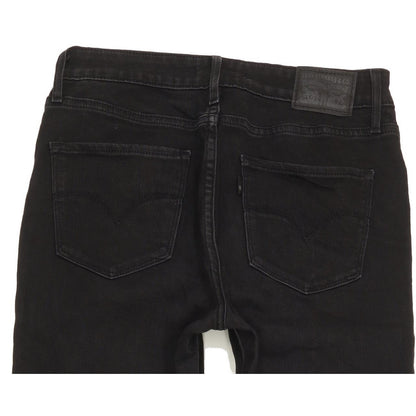 Levi's 721 Women Black Skinny Slim Stretch Jeans W28 L27