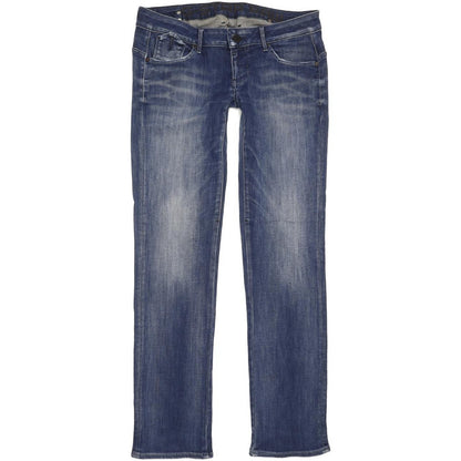 G-Star Corvet Women Blue Straight Slim Stretch Jeans W31 L32