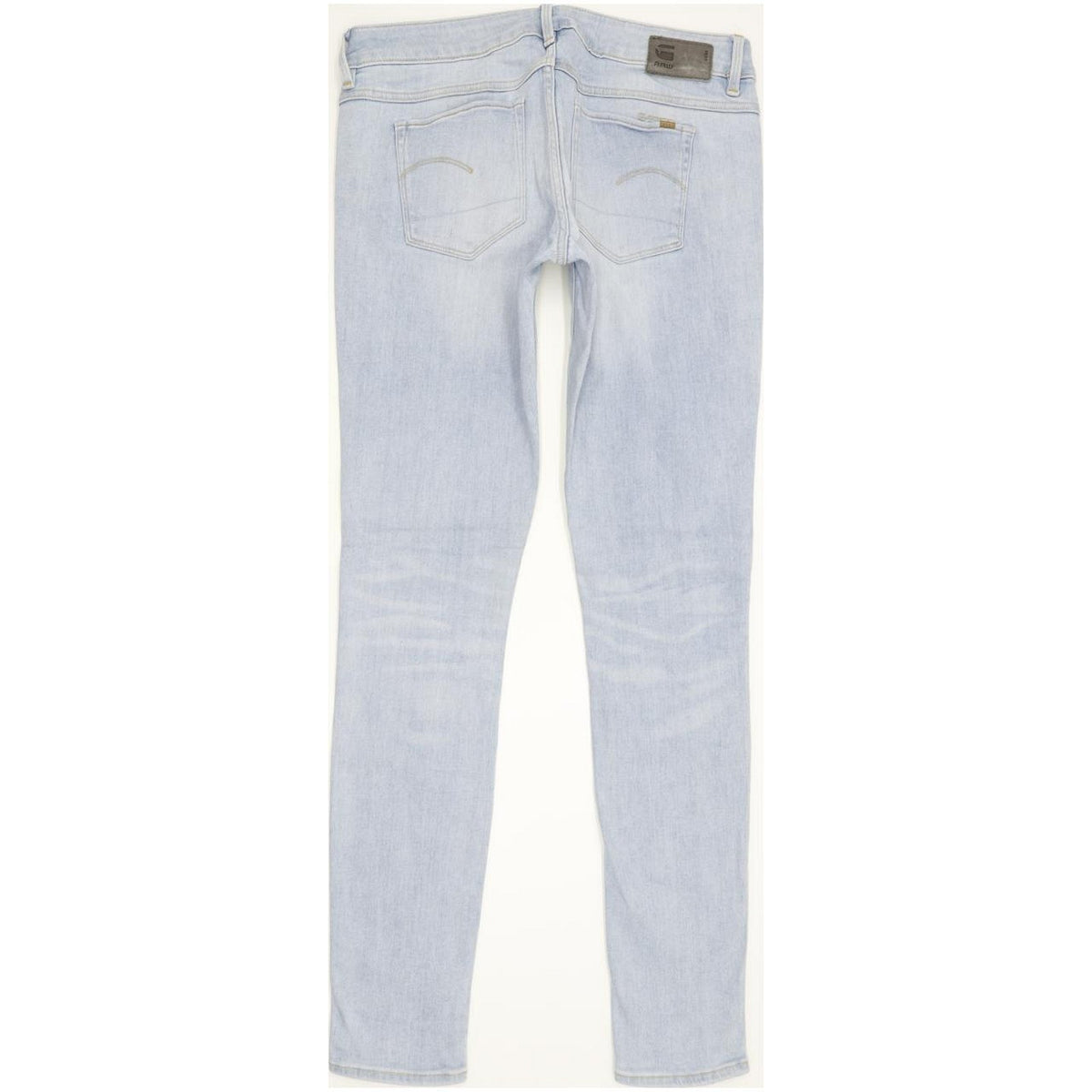G-Star 3301 Low Super Women Blue Skinny Slim Stretch Jeans W26 L30