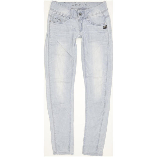 G-Star Midge Cody Women Blue Skinny Slim Stretch Jeans W28 L30