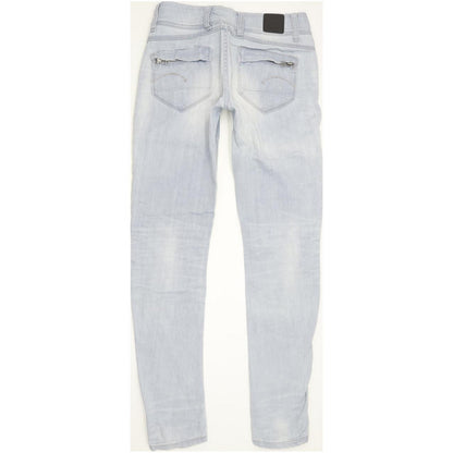 G-Star Midge Cody Women Blue Skinny Slim Stretch Jeans W28 L30