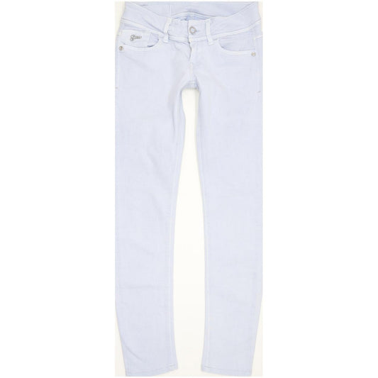 G-Star Lynn Women Blue Skinny Slim Stretch Jeans W28 L30