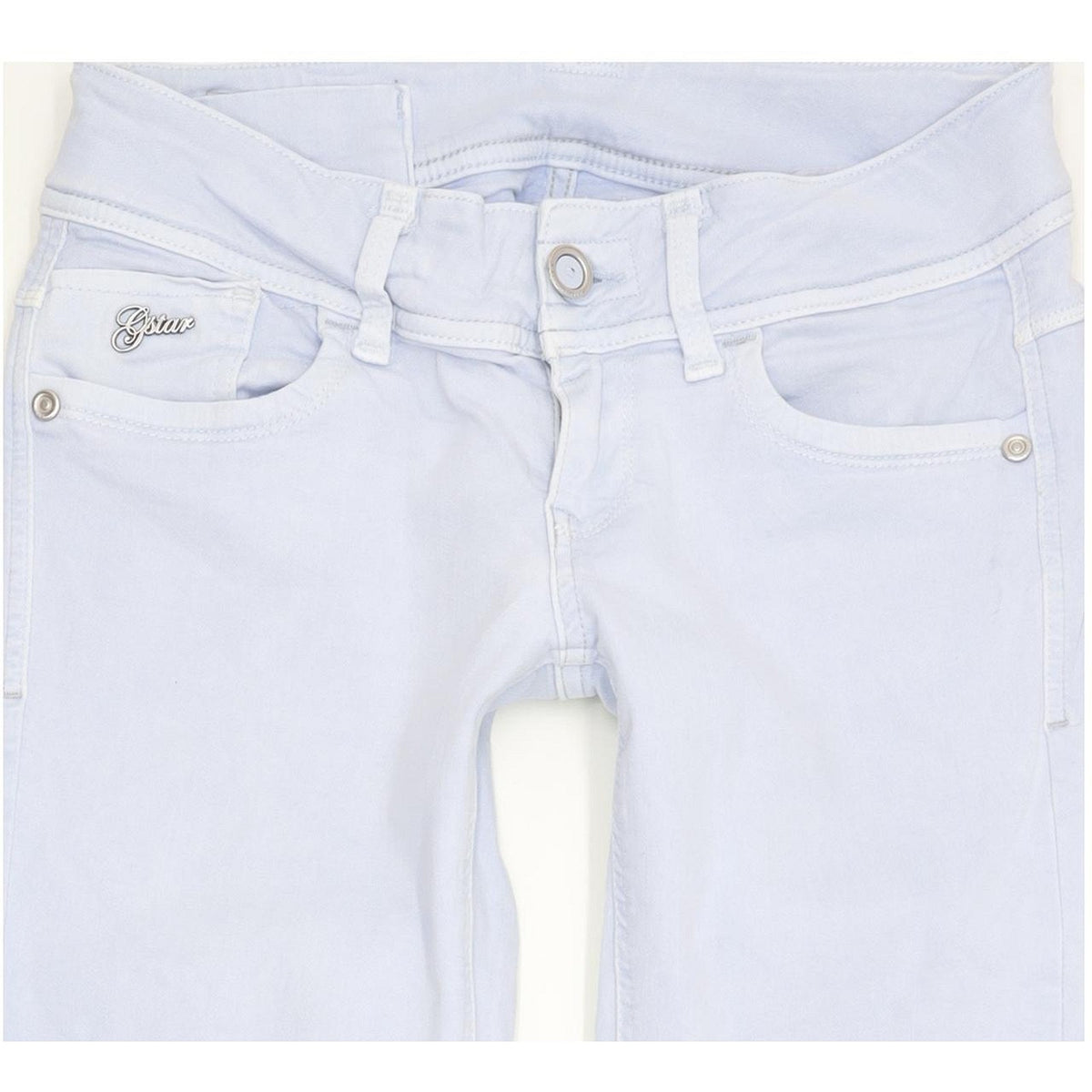 G-Star Lynn Women Blue Skinny Slim Stretch Jeans W28 L30