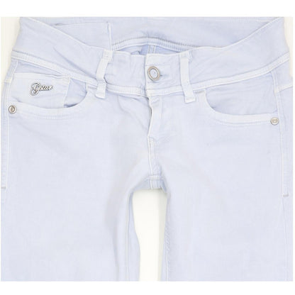 G-Star Lynn Women Blue Skinny Slim Stretch Jeans W28 L30