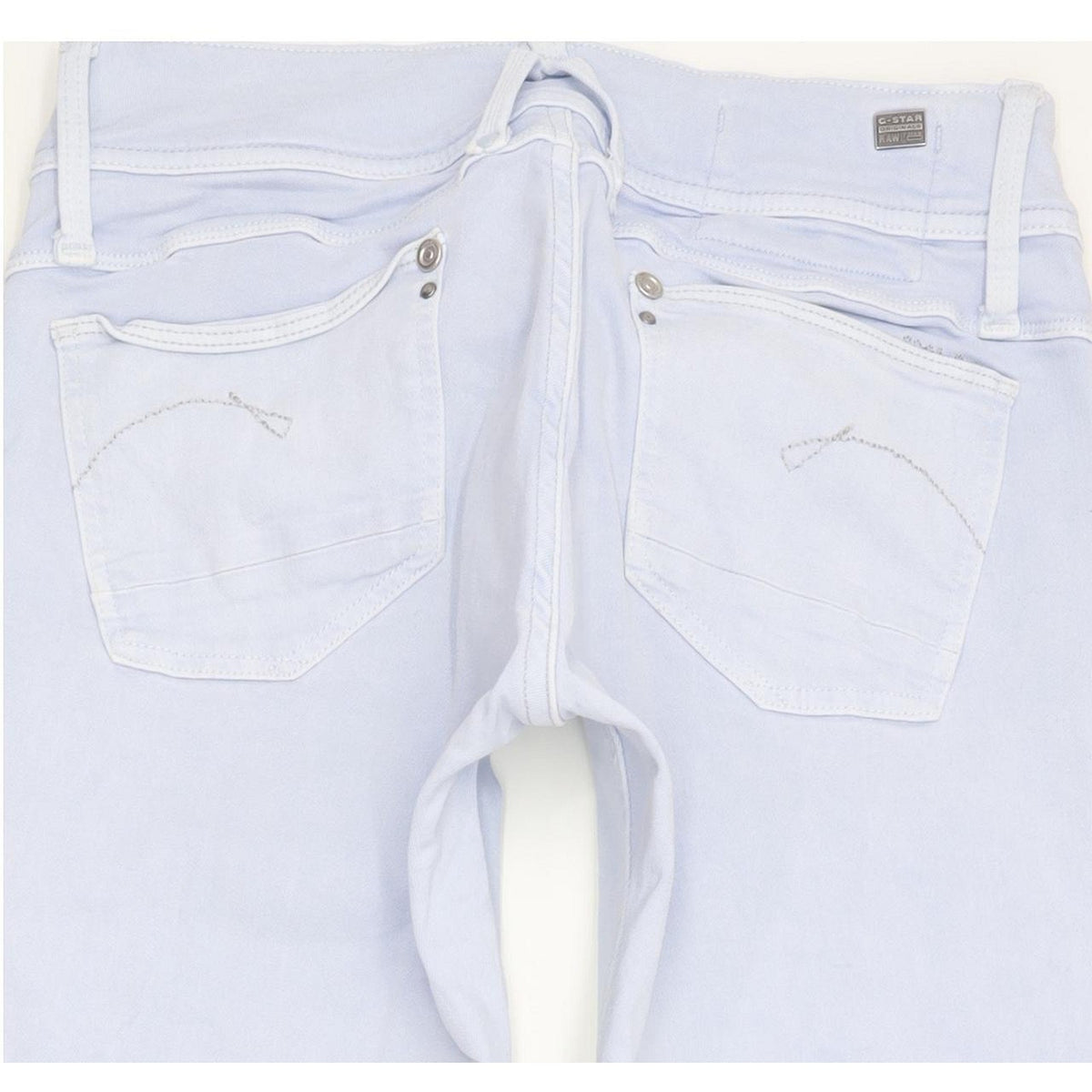 G-Star Lynn Women Blue Skinny Slim Stretch Jeans W28 L30