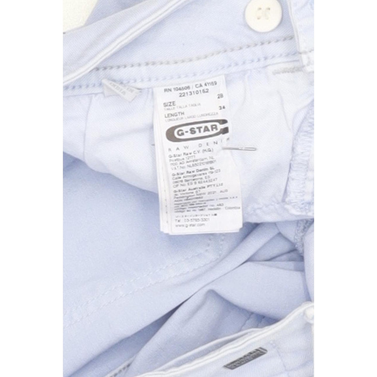G-Star Lynn Women Blue Skinny Slim Stretch Jeans W28 L30