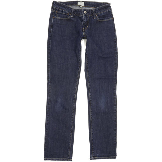 Levi's Demi Curve Women Blue Straight Slim Stretch Jeans W26 L29