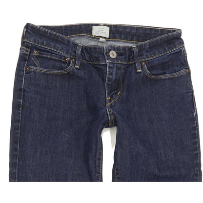 Levi's Demi Curve Women Blue Straight Slim Stretch Jeans W26 L29