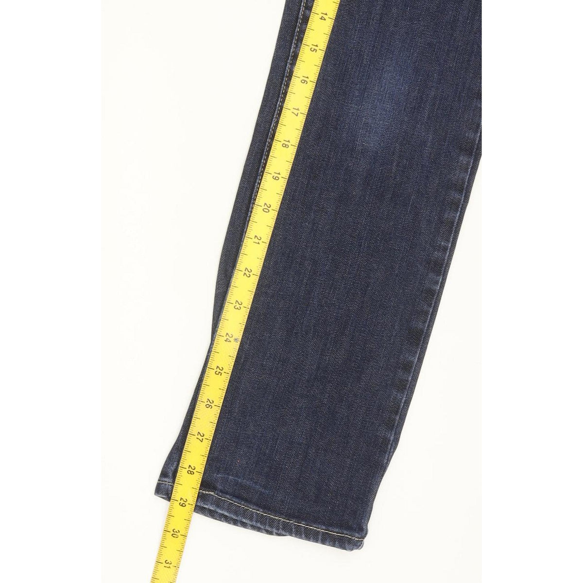 Levi's Demi Curve Women Blue Straight Slim Stretch Jeans W26 L29