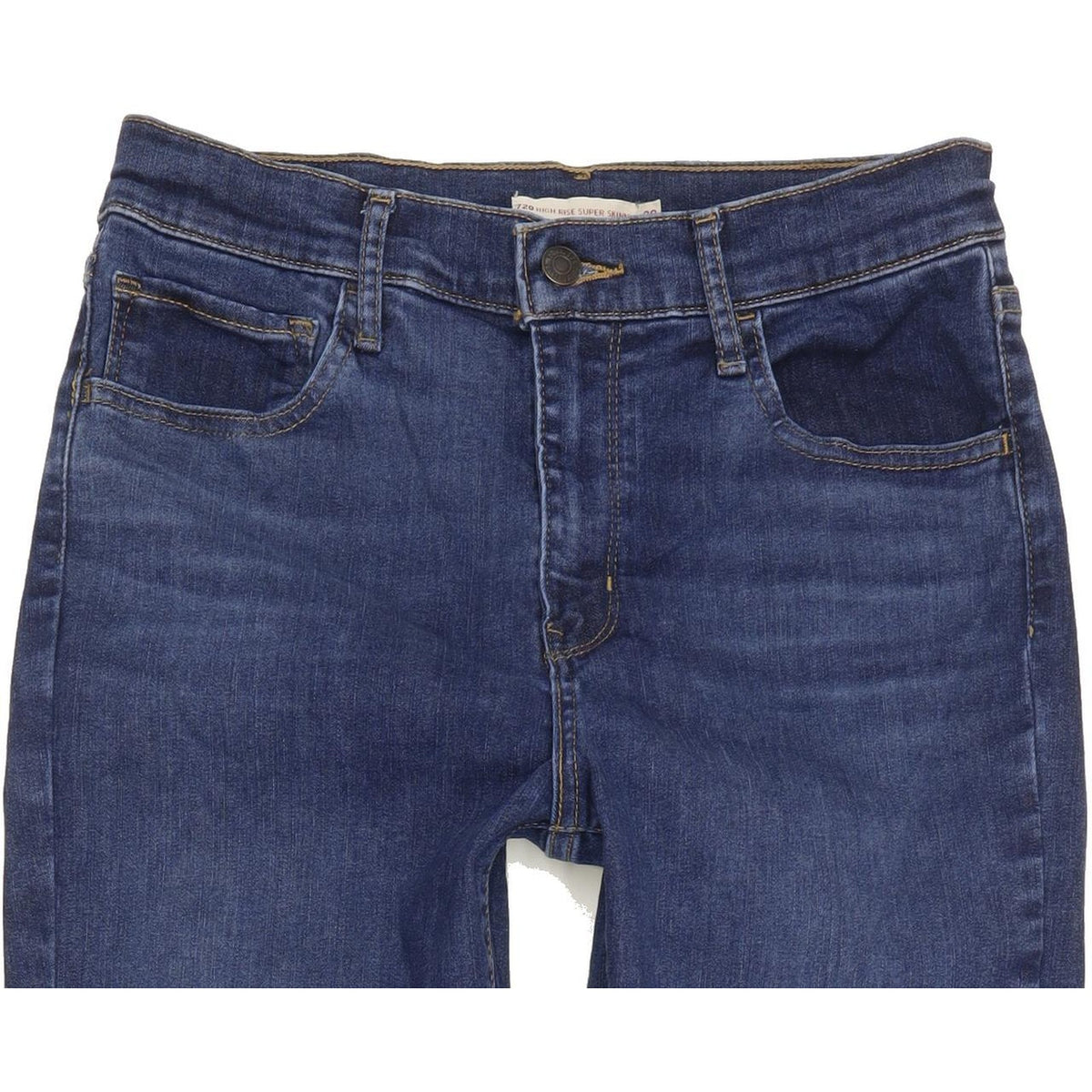 Levi's 720 Women Blue Skinny Slim Stretch Jeans W30 L31