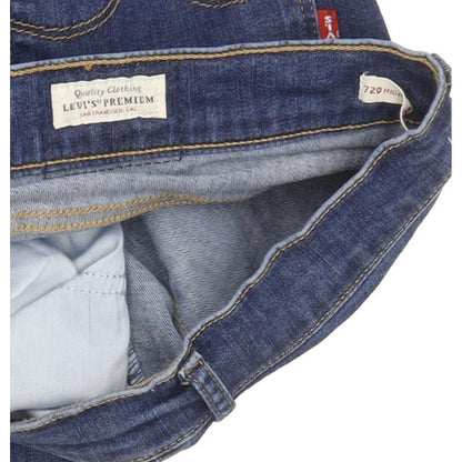 Levi's 720 Women Blue Skinny Slim Stretch Jeans W30 L31