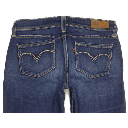 Levi's Demi Curve Women Blue Skinny Slim Stretch Jeans W27 L30