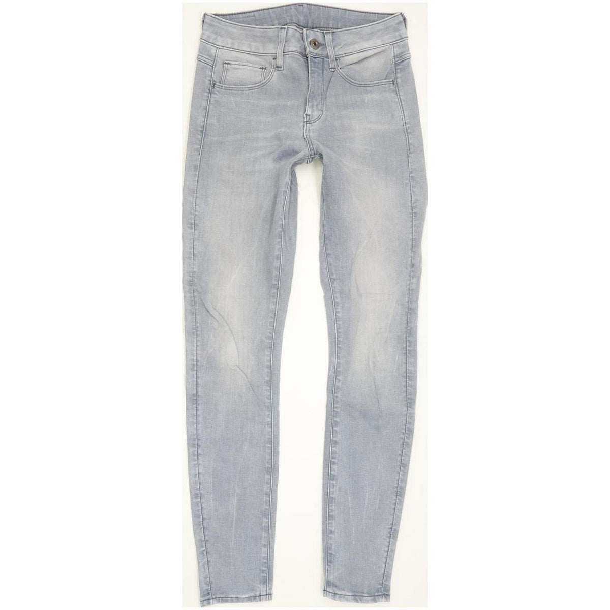 G-Star 3301 Deconst Women Blue Skinny Slim Stretch Jeans W26 L28