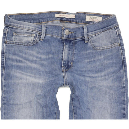 Levi's 710 Super Women Blue Skinny Slim Stretch Jeans W29 L29