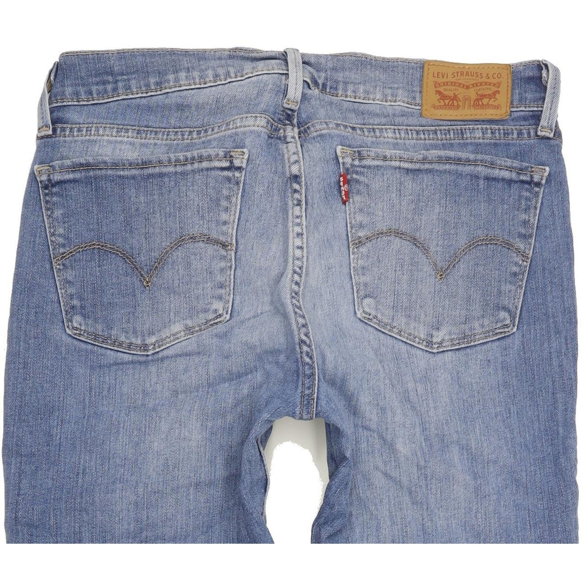 Levi's 710 Super Women Blue Skinny Slim Stretch Jeans W29 L29