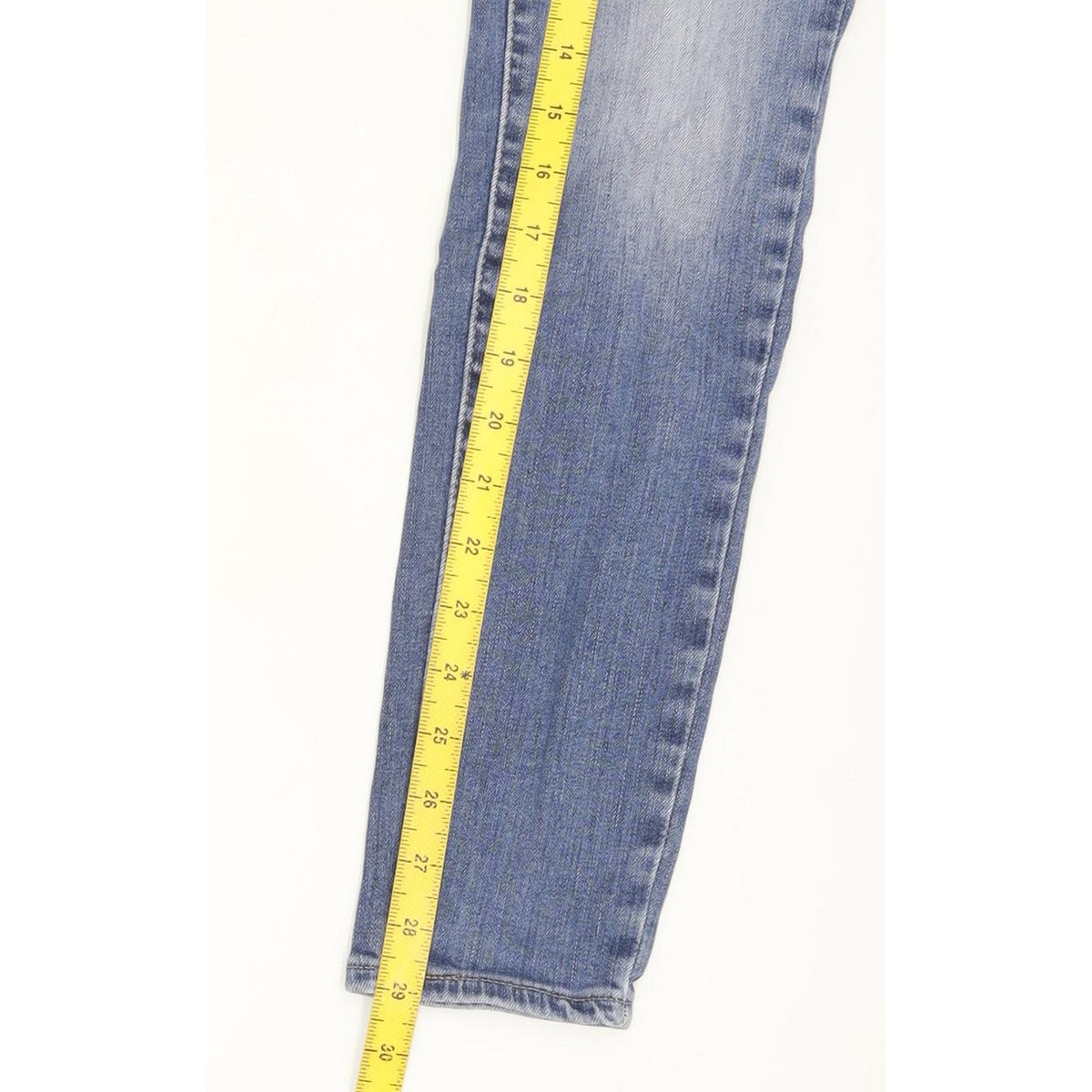 Levi's 710 Super Women Blue Skinny Slim Stretch Jeans W29 L29