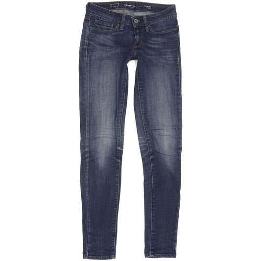 Levi's Slight Curve Women Blue Skinny Slim Stretch Jeans W24 L31