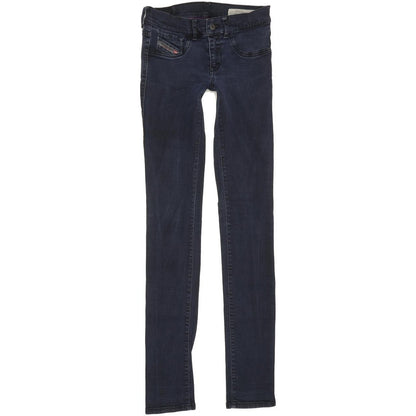 Diesel Livier 0800R Women Blue Skinny Slim Jegging Stretch Jeans W24 L32