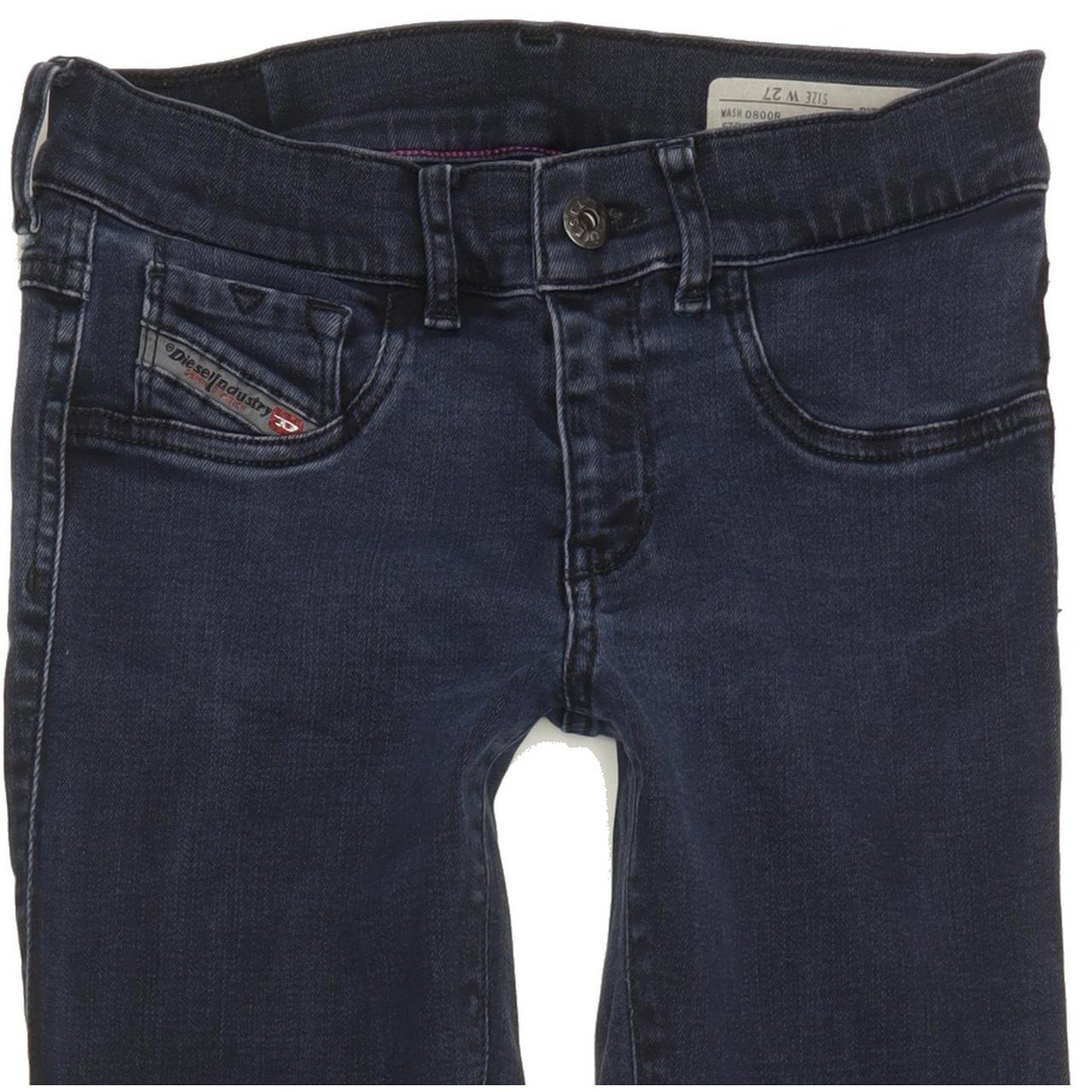 Diesel Livier 0800R Women Blue Skinny Slim Jegging Stretch Jeans W24 L32