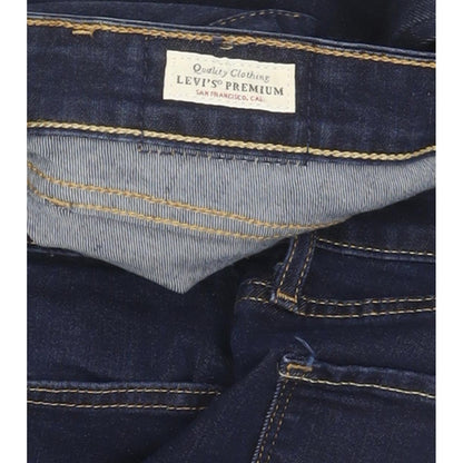 Levi's 711 Women Blue Skinny Slim Stretch Jeans W28 L30