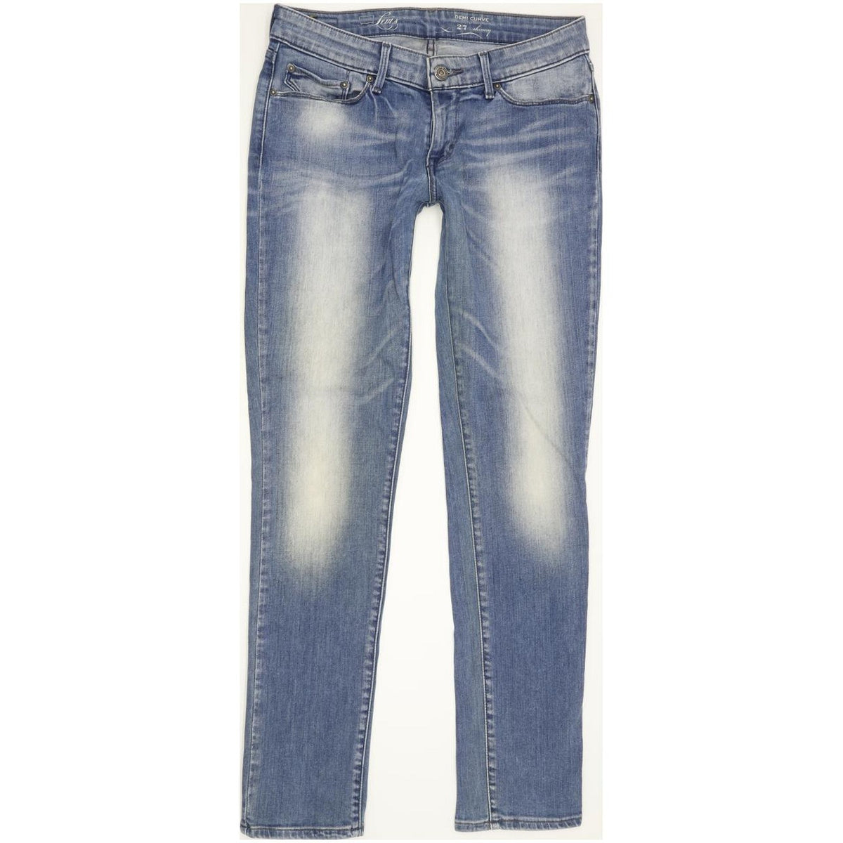 Levi's Demi Curve Women Blue Skinny Slim Stretch Jeans W27 L30