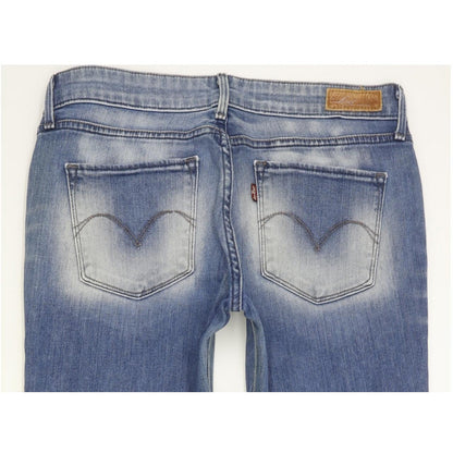 Levi's Demi Curve Women Blue Skinny Slim Stretch Jeans W27 L30