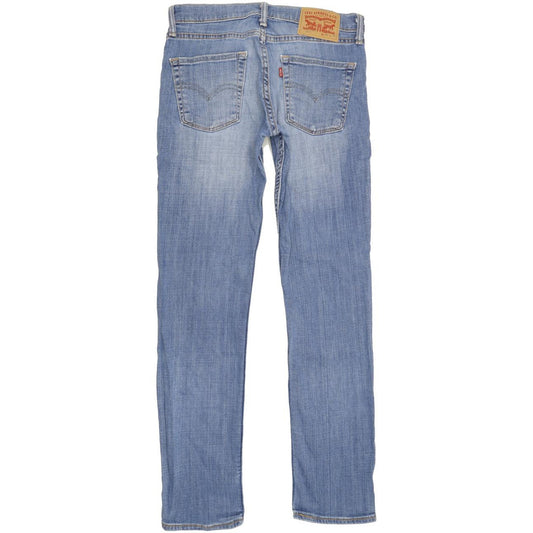 Levi's 511 Men Blue Straight Slim Stretch Jeans W30 L31