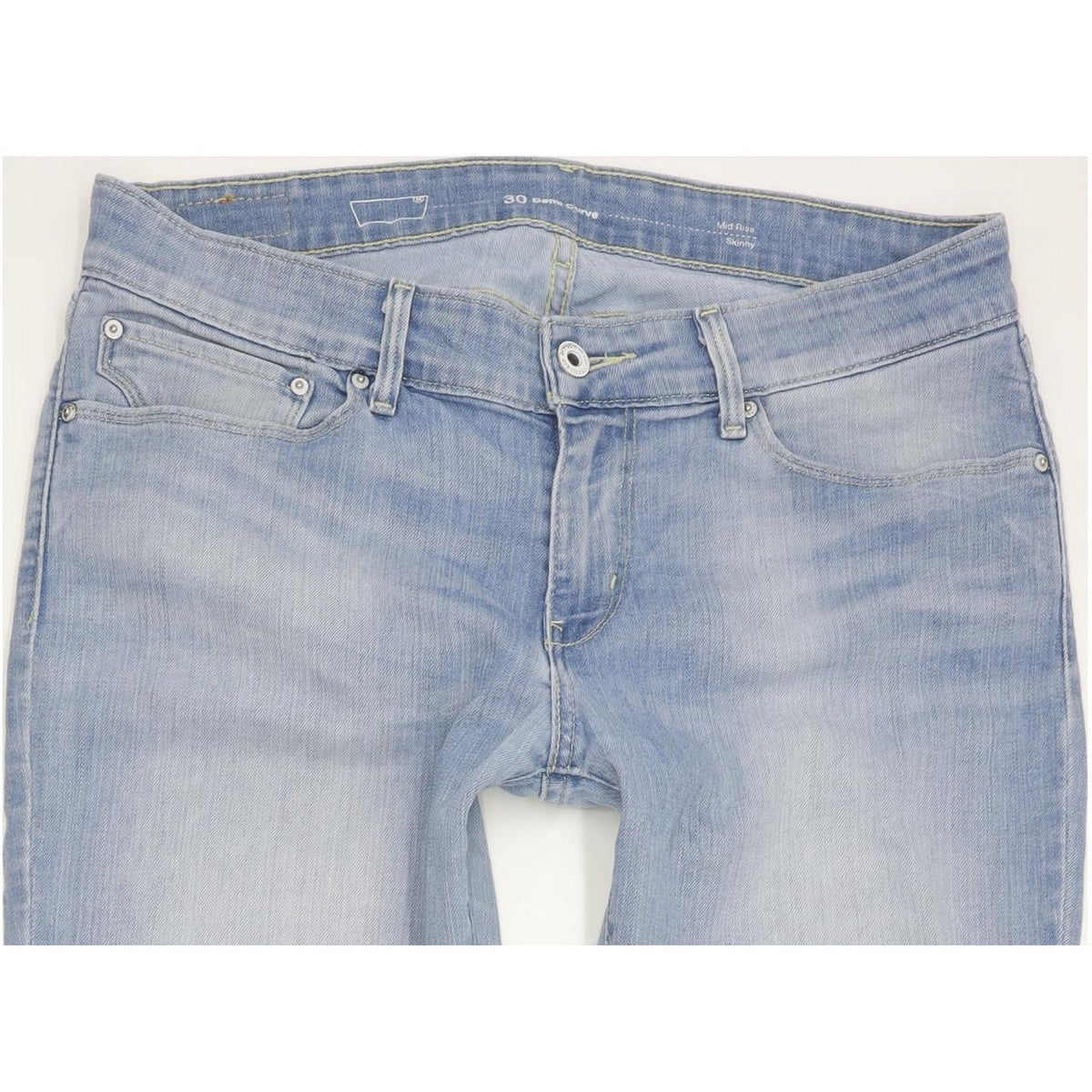 Levi's Demi Curve Women Blue Skinny Slim Stretch Jeans W30 L33