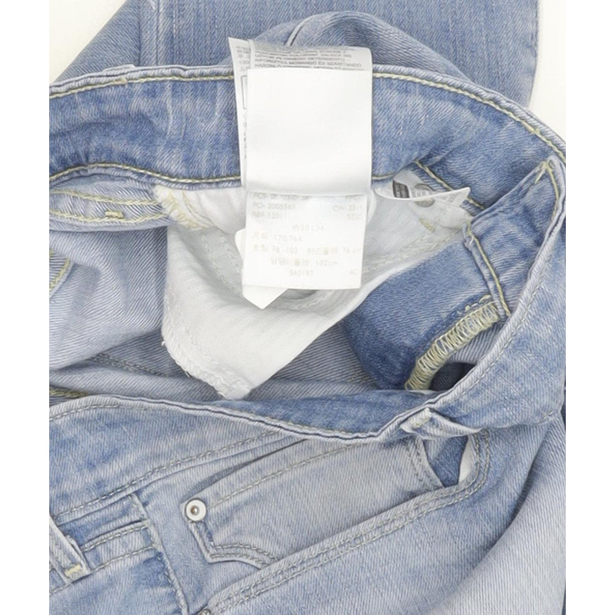 Levi's Demi Curve Women Blue Skinny Slim Stretch Jeans W30 L33