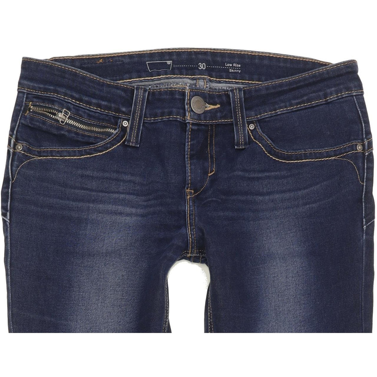 Levi's Women Blue Skinny Slim Stretch Jeans W30 L31