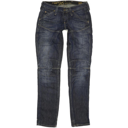 G-Star 3301 Women Blue Straight Slim Jeans W27 L31