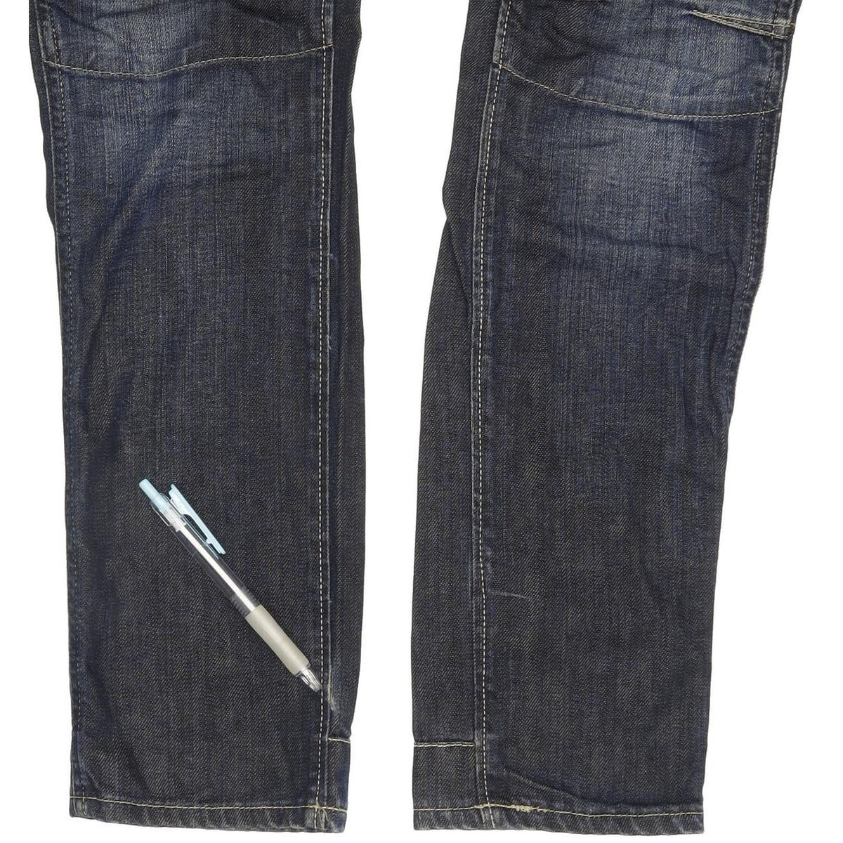 G-Star 3301 Women Blue Straight Slim Jeans W27 L31