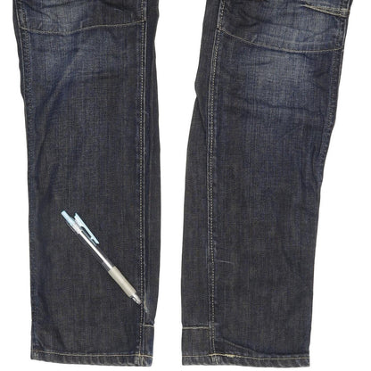 G-Star 3301 Women Blue Straight Slim Jeans W27 L31