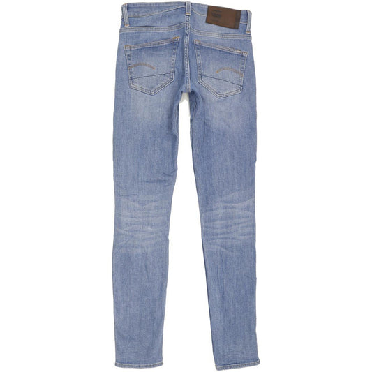 G-Star 3301 Men Blue Skinny Slim Stretch Jeans W27 L31