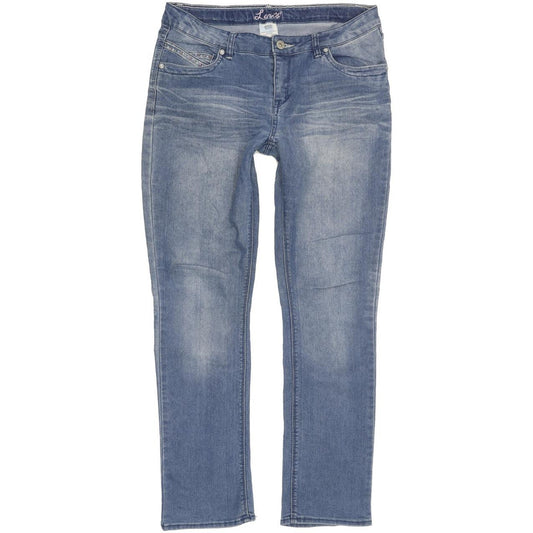 Levi's Kids Women Blue Straight Regular Stretch Jeans W28 L27