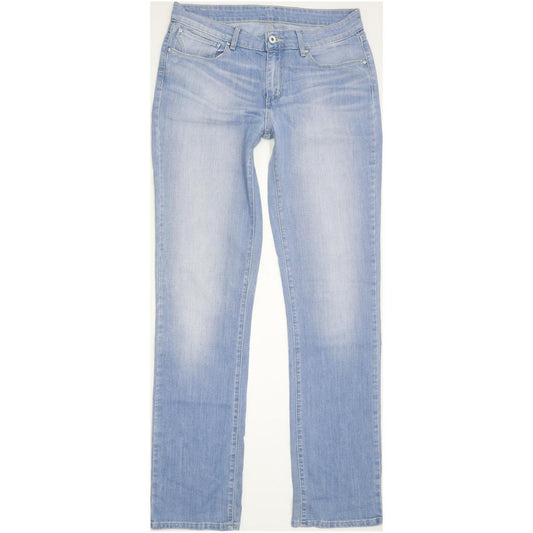 Levi's Women Blue Straight Slim Stretch Jeans W30 L34