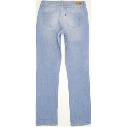 Levi's Women Blue Straight Slim Stretch Jeans W30 L34
