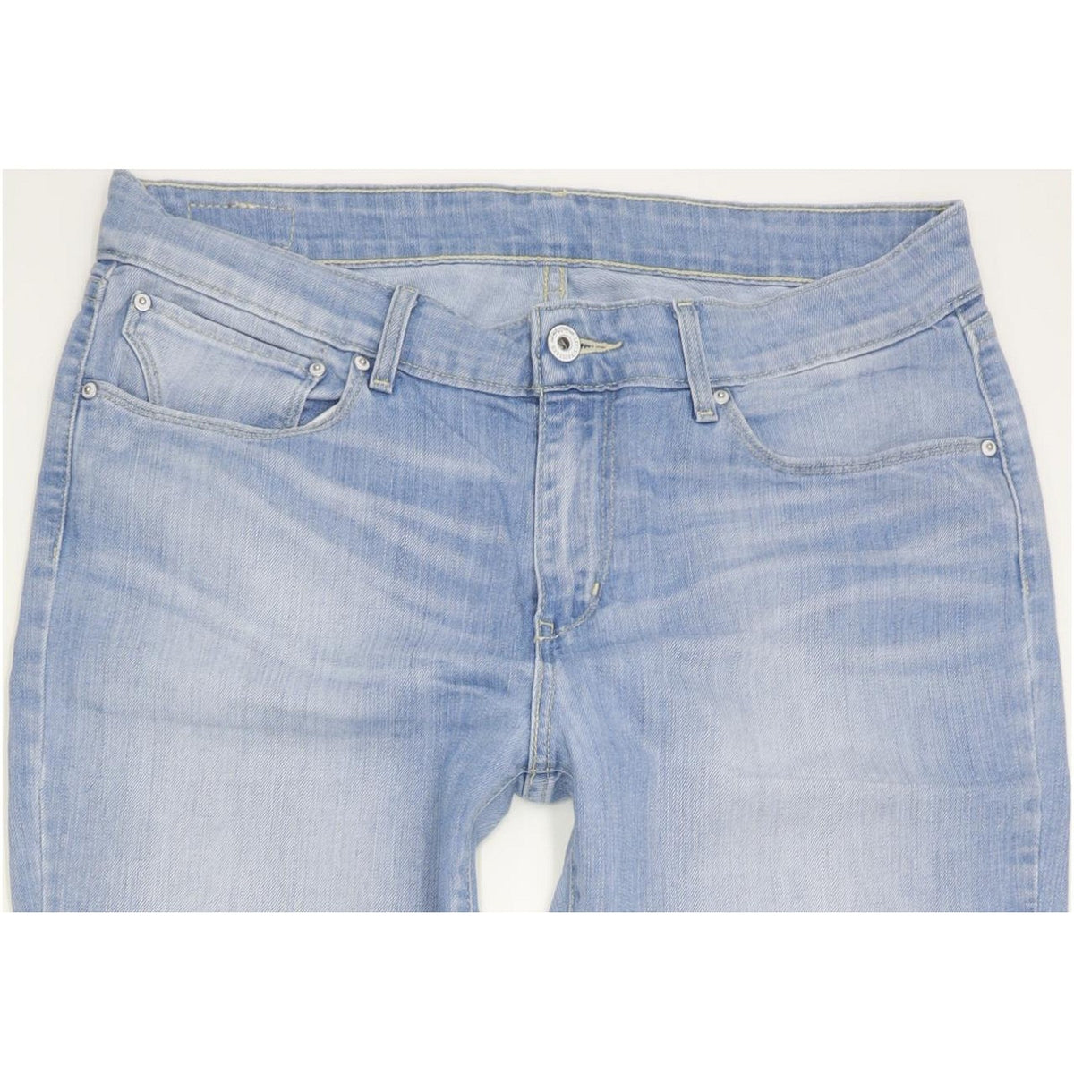 Levi's Women Blue Straight Slim Stretch Jeans W30 L34