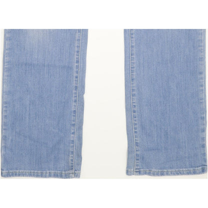 Levi's Women Blue Straight Slim Stretch Jeans W30 L34