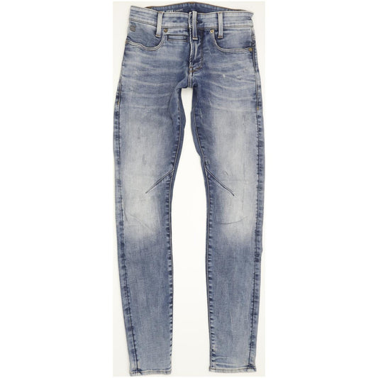 G-Star D-Staq 5pkt Men Blue Skinny Slim Stretch Jeans W27 L32